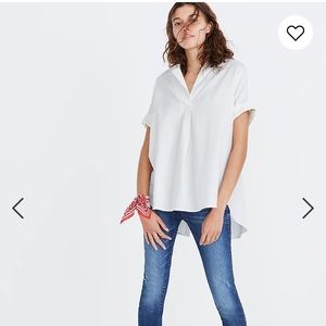 Madewell Courier Button-back shirt